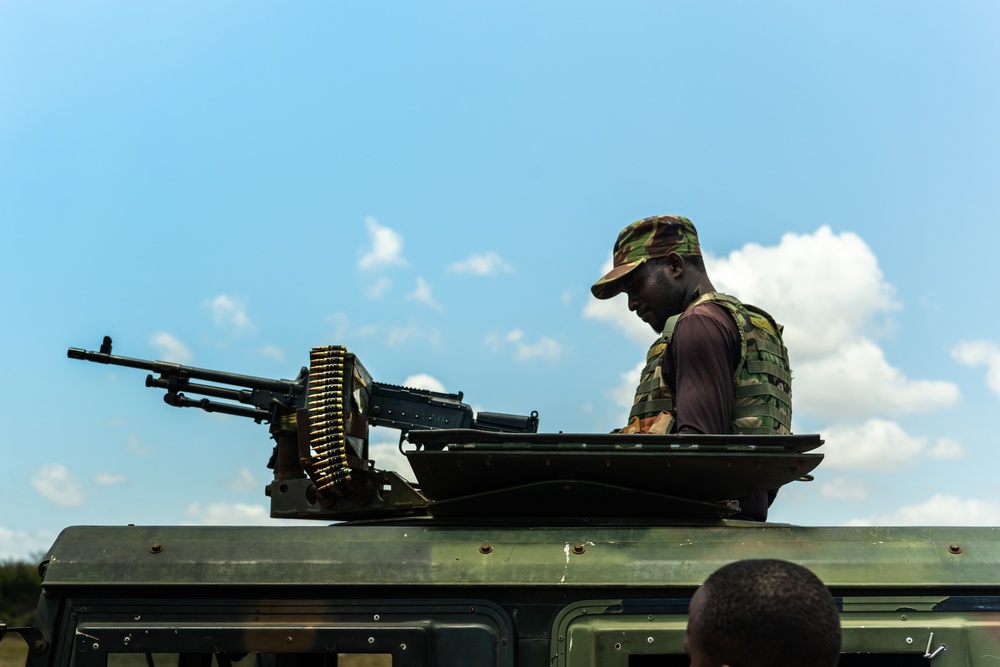 U.S. Army trains to operate with Kenya Rangers