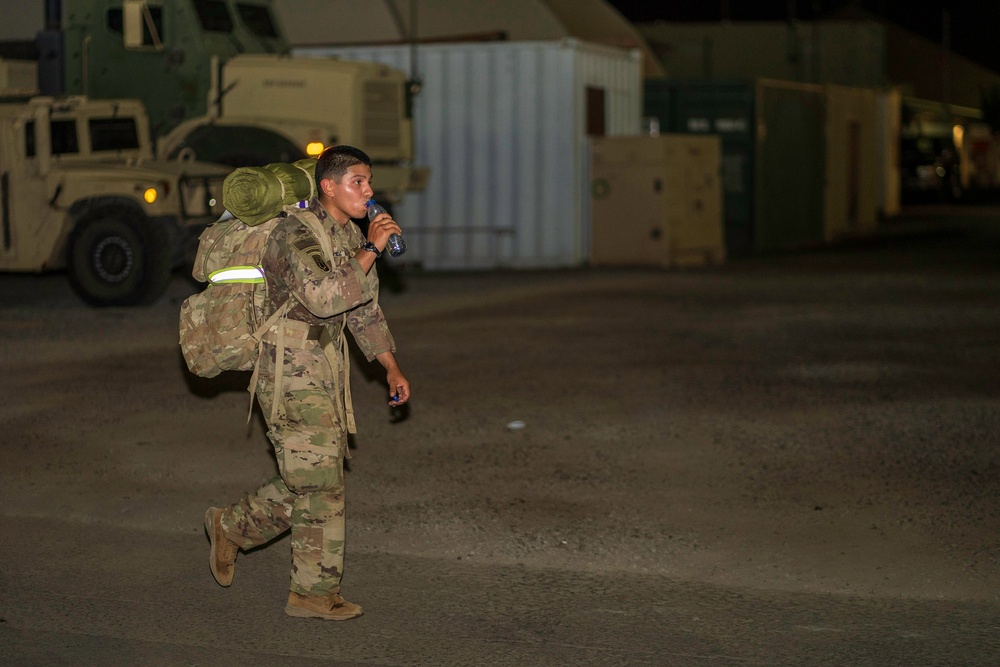 Norwegian Foot March at Camp Lemonnier
