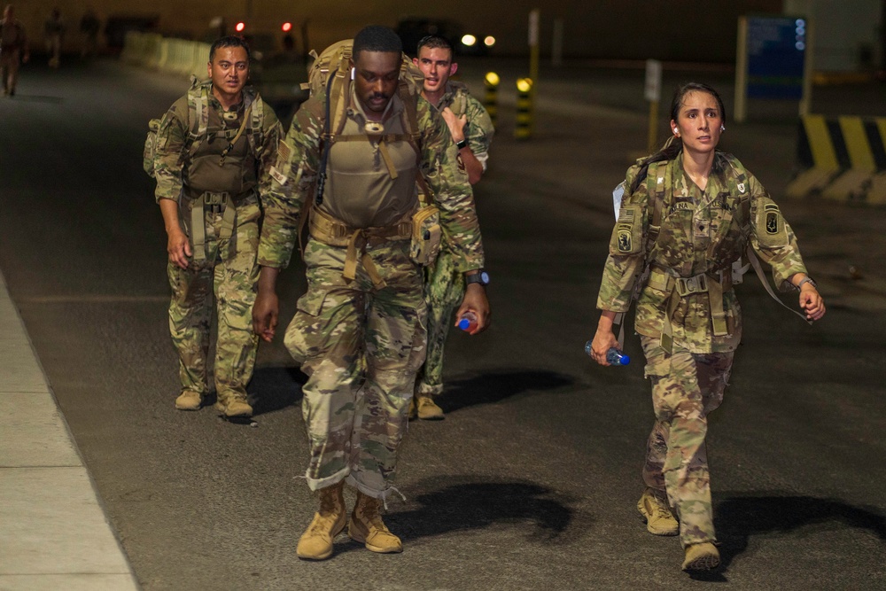Norwegian Foot March at Camp Lemonnier