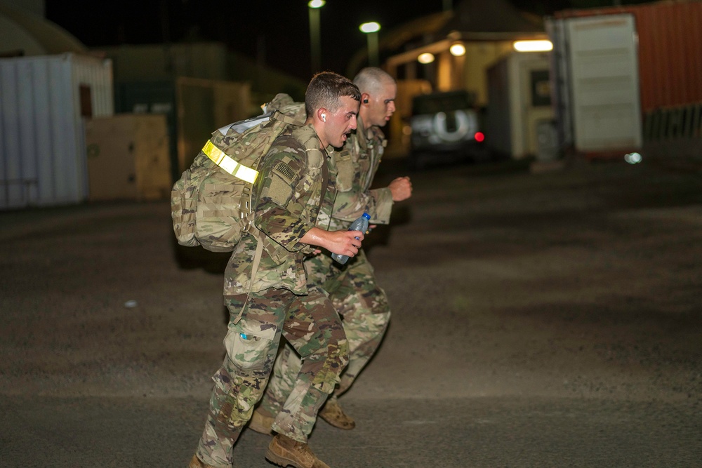 Norwegian Foot March at Camp Lemonnier