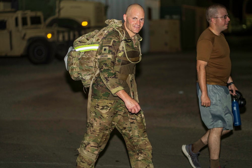 Norwegian Foot March at Camp Lemonnier