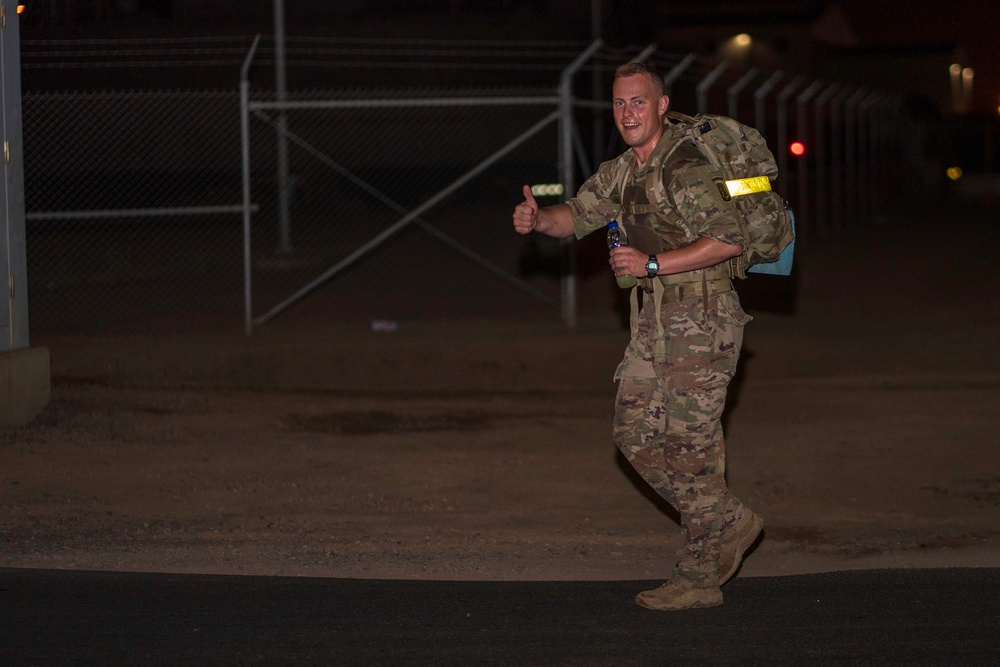Norwegian Foot March at Camp Lemonnier