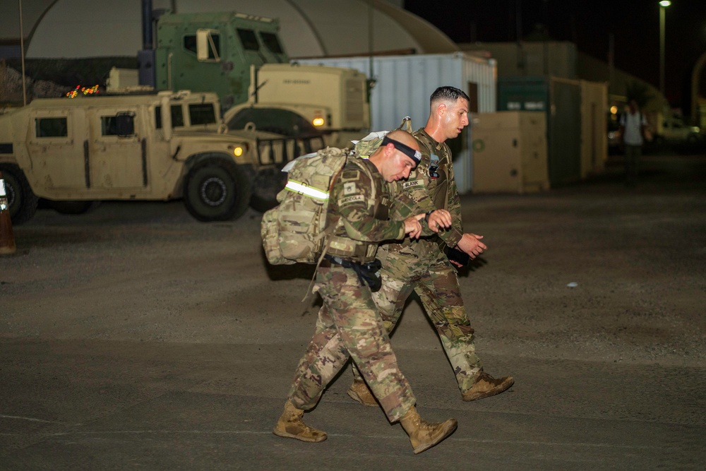 Norwegian Foot March at Camp Lemonnier