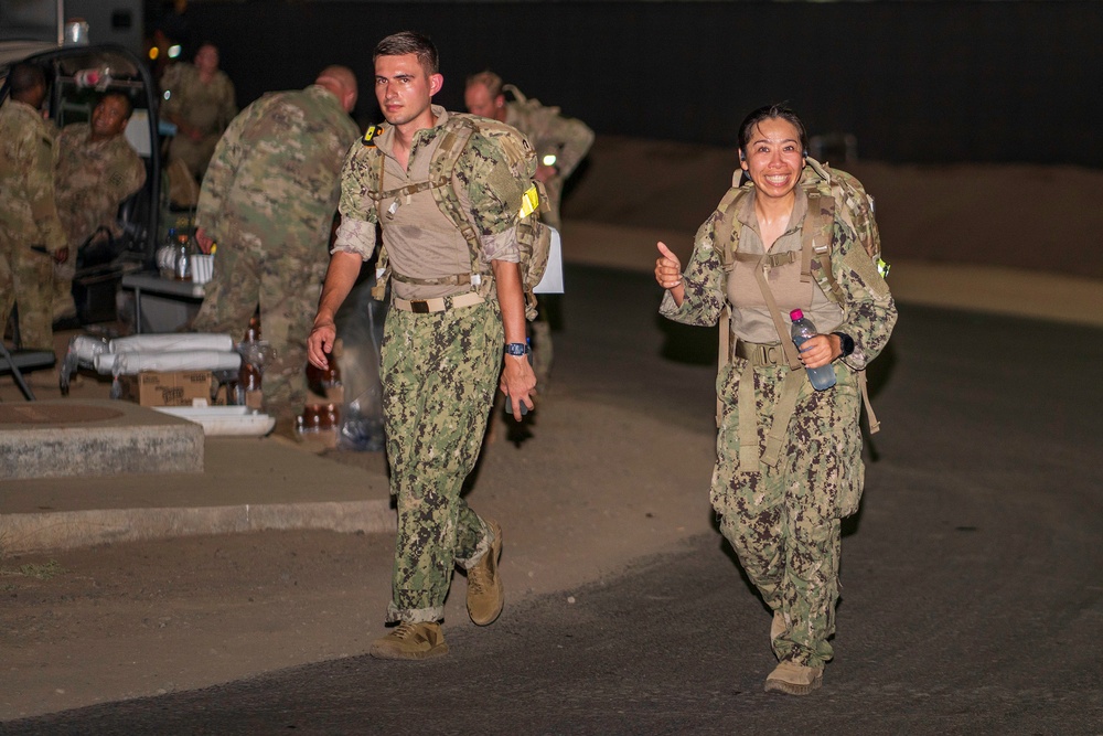 Norwegian Foot March at Camp Lemonnier