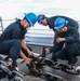 USS Benfold Transits Strait