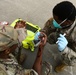 Medics, first responders tend to LRS wounded