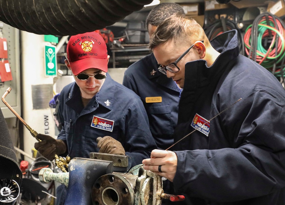 USS Benfold Conducts Routine Operations