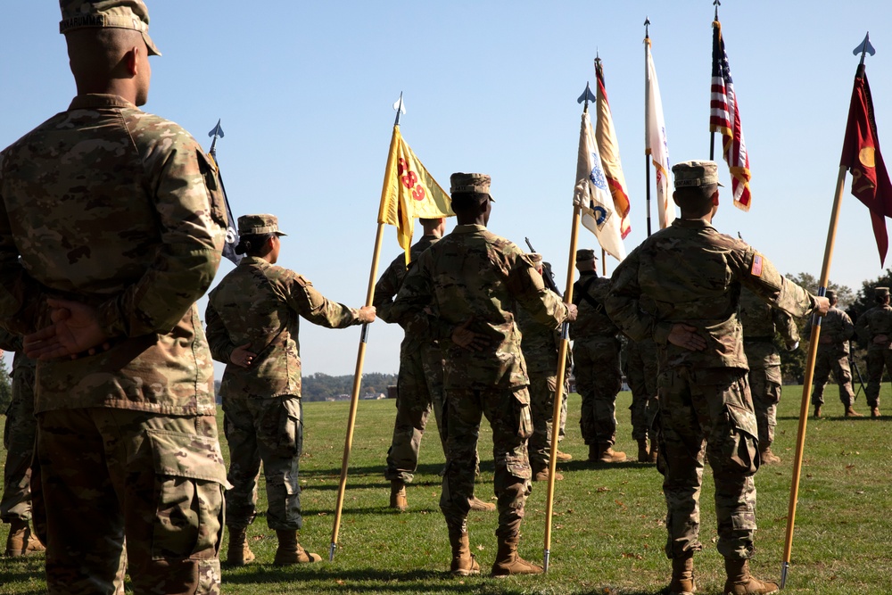 DVIDS - Images - Deployment Ceremony for the 389th CSSB [Image 1 of 8]