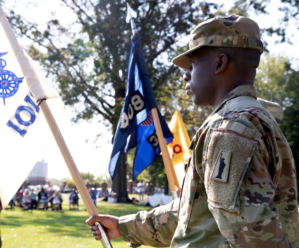 Deployment Ceremony for the 389th CSSB