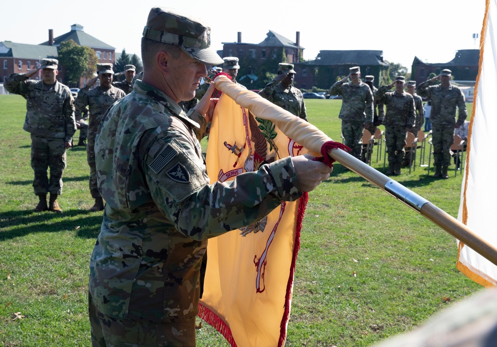 Casing Ceremony for 389th CSSB