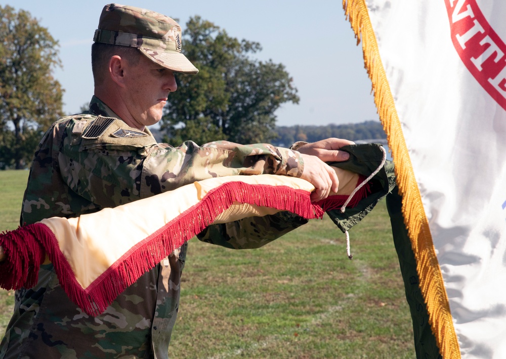 Casing Ceremony for 389th CSSB