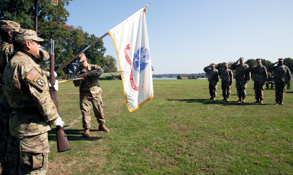 Casing Ceremony for 389th CSSB