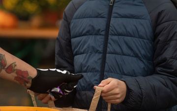 Chievres hosts spooky, safe Trunk or Treat event