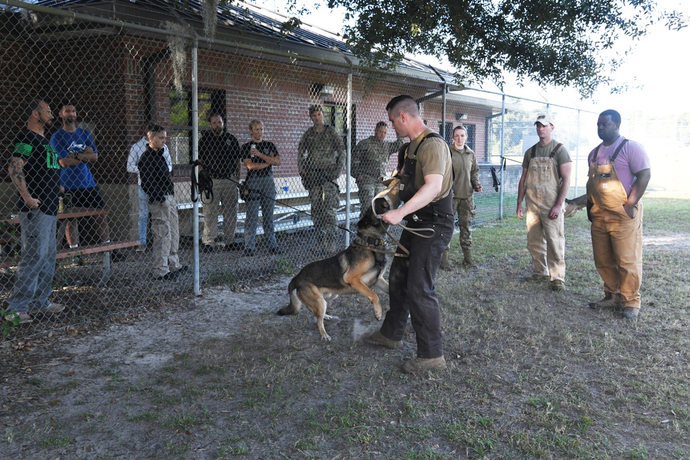 628 ABW Security Forces Holds First ever Green Dog Seminar