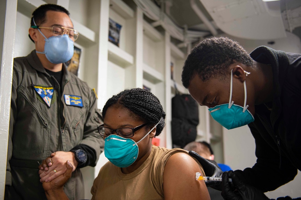 Ike Conducts Maintenance in Naval Station Norfolk