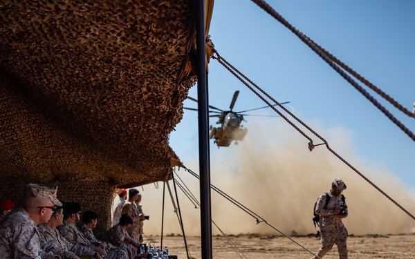 Distinguished Visitors view 11th MEU, RSNF conduct exercise Indigo Defender 21