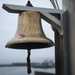 A bell is shown at Coast Guard Station Golden Gate