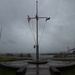 A flag pole is shown at Coast Guard Station Golden Gate