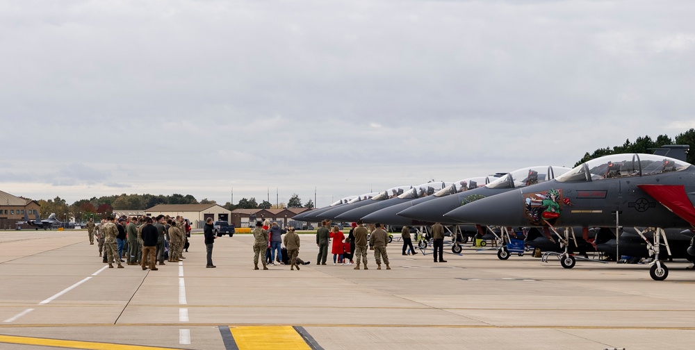 494th FS return from deployment