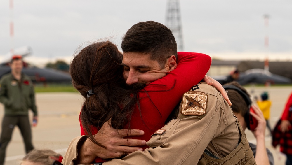 494th FS return from deployment