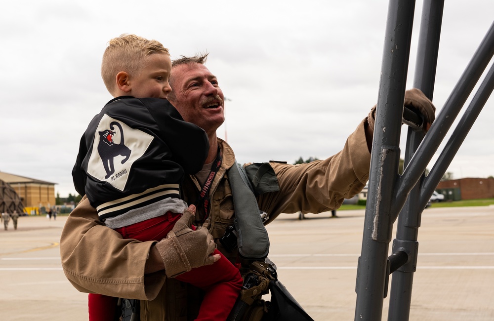 494th FS return from deployment