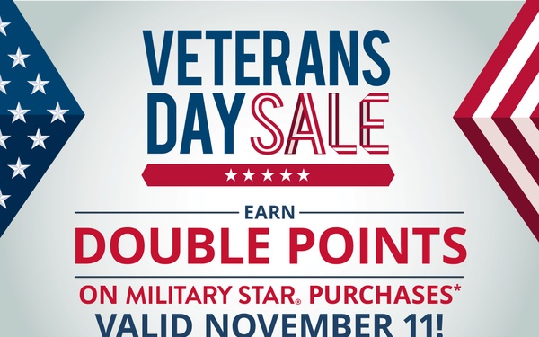 Exchange Salutes Military Community with Veterans Day MILITARY STAR Card Offers