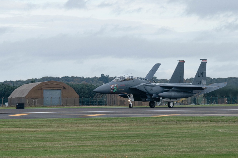 494th FS return from deployment