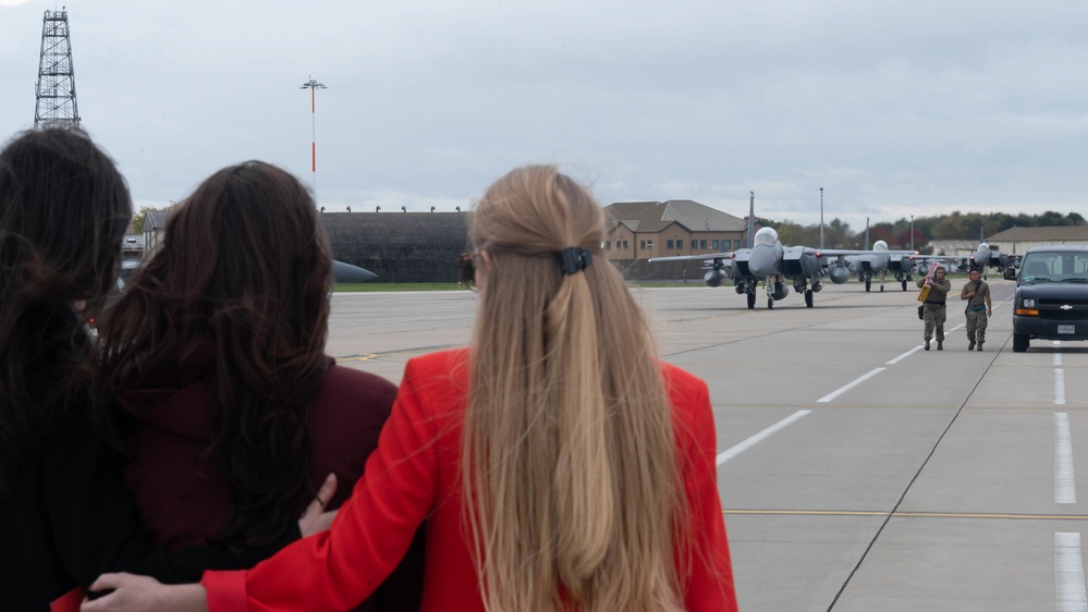 494th FS return from deployment