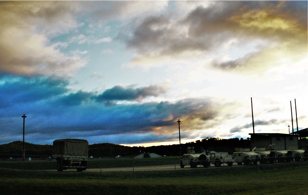 October 2021 training operations at Fort McCoy