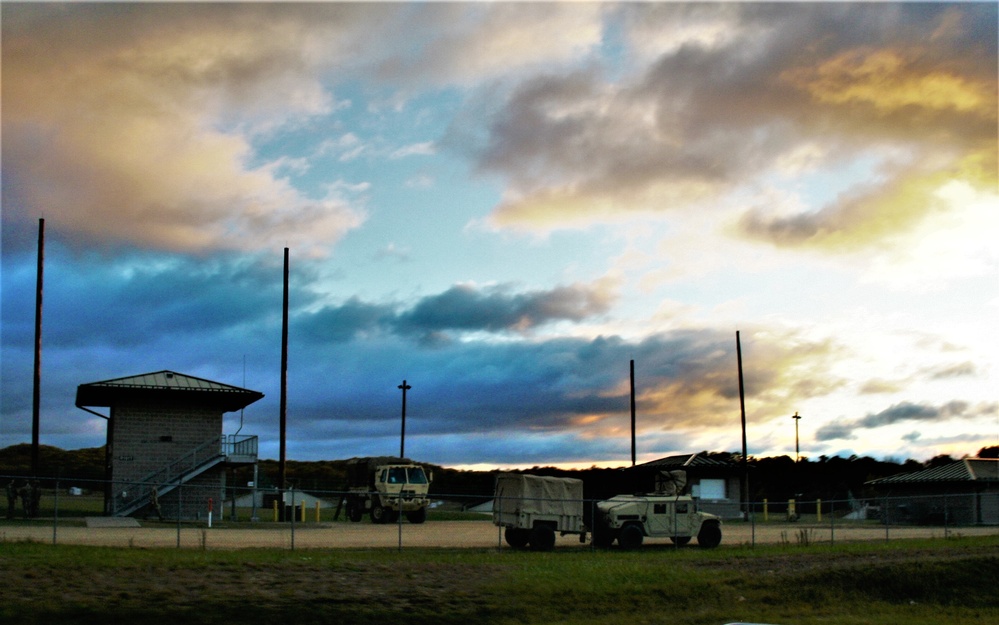 October 2021 training operations at Fort McCoy