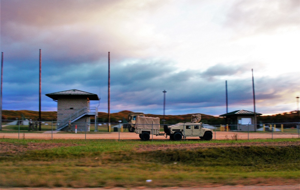 October 2021 training operations at Fort McCoy