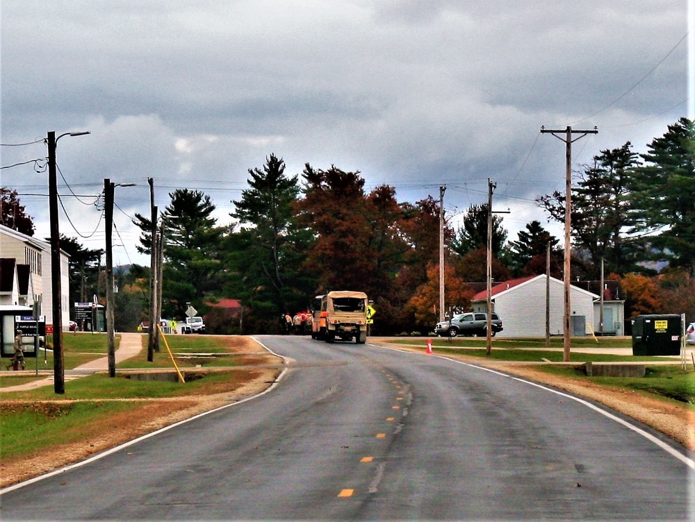 October 2021 training operations at Fort McCoy