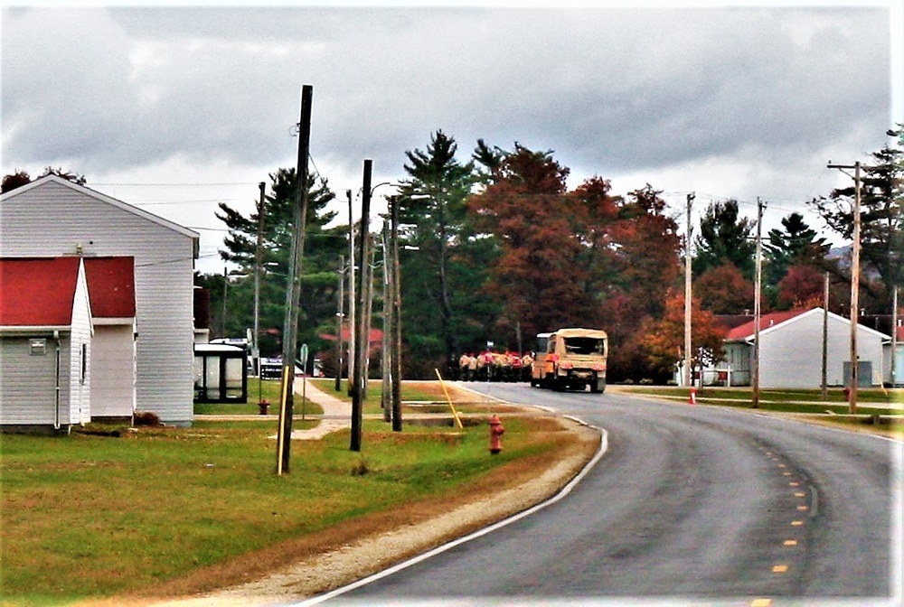 October 2021 training operations at Fort McCoy