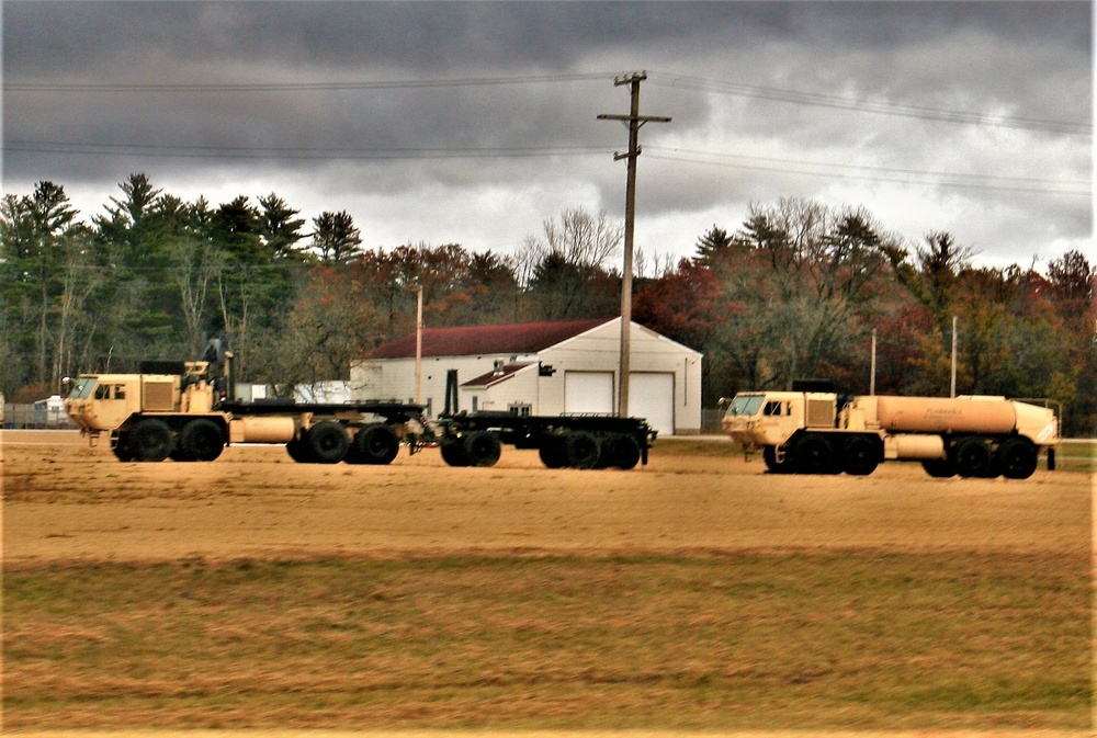 October 2021 training operations at Fort McCoy