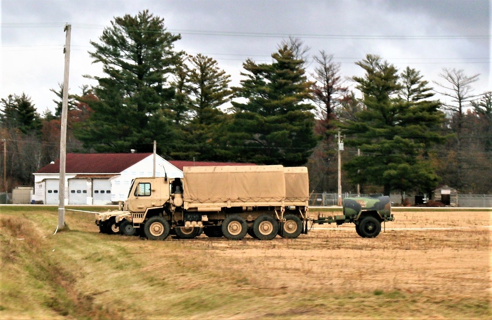 October 2021 training operations at Fort McCoy