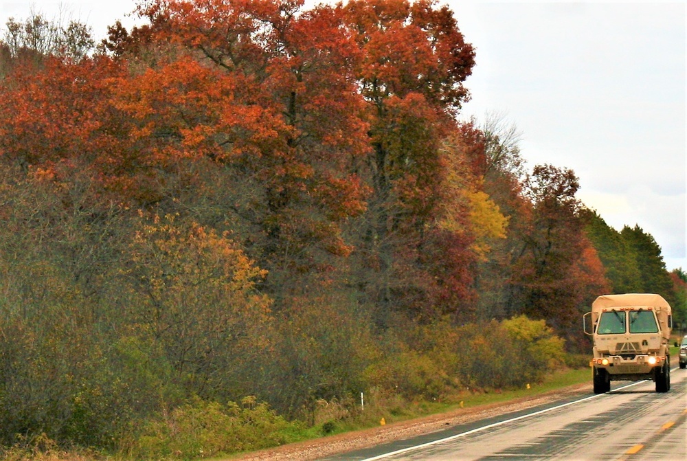 October 2021 training operations at Fort McCoy