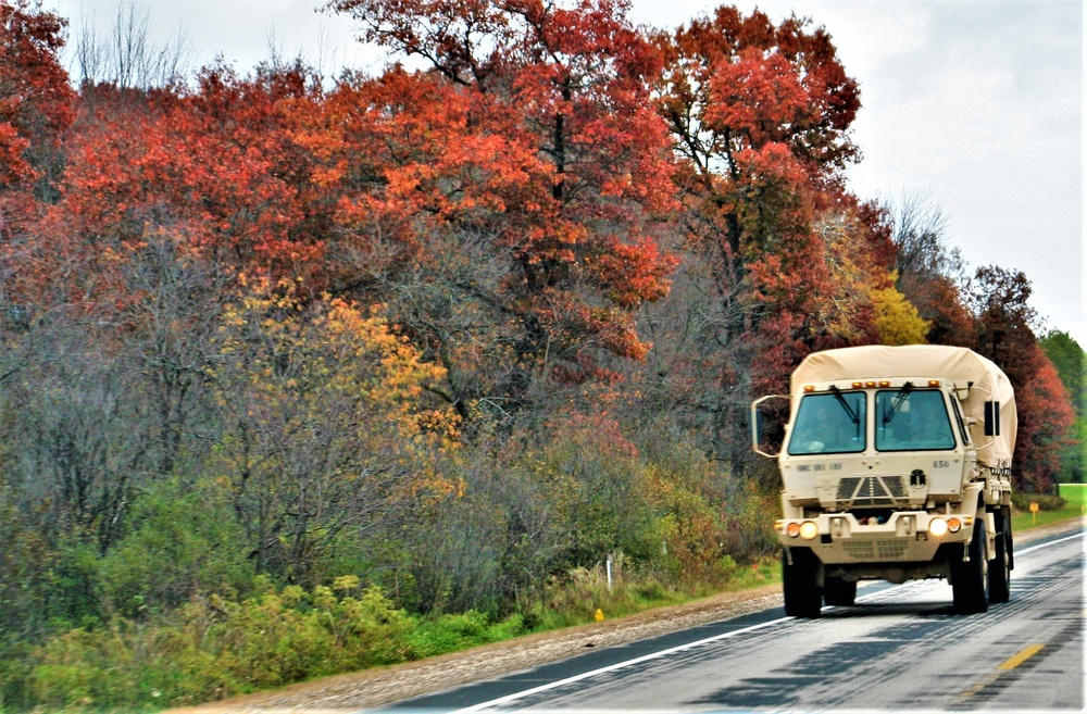 October 2021 training operations at Fort McCoy