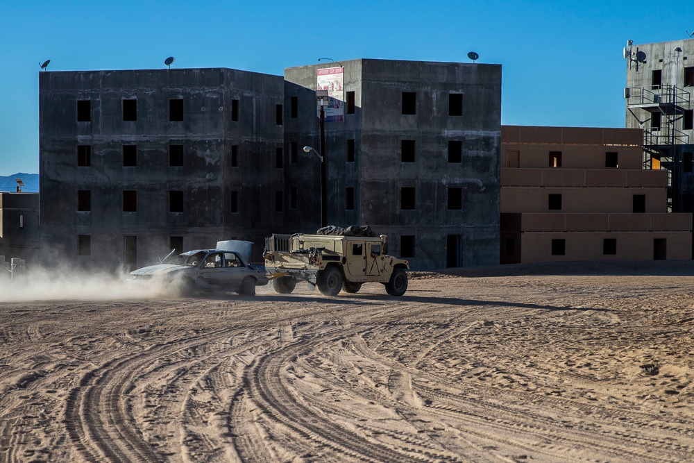 Allies, U.S. Marines participate in MWX 1-22