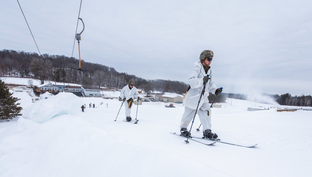 Cold-Weather Operations Course Class 21-03 at Fort McCoy, Wisconsin