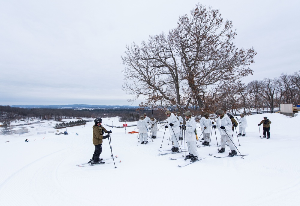 Cold-Weather Operations Course Class 21-03 at Fort McCoy, Wisconsin