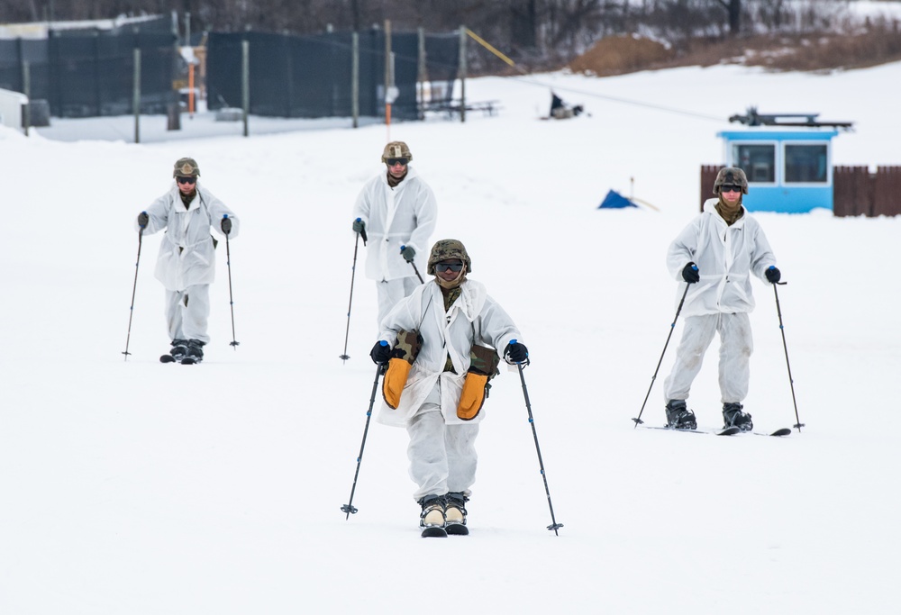 Cold-Weather Operations Course Class 21-03 at Fort McCoy, Wisconsin