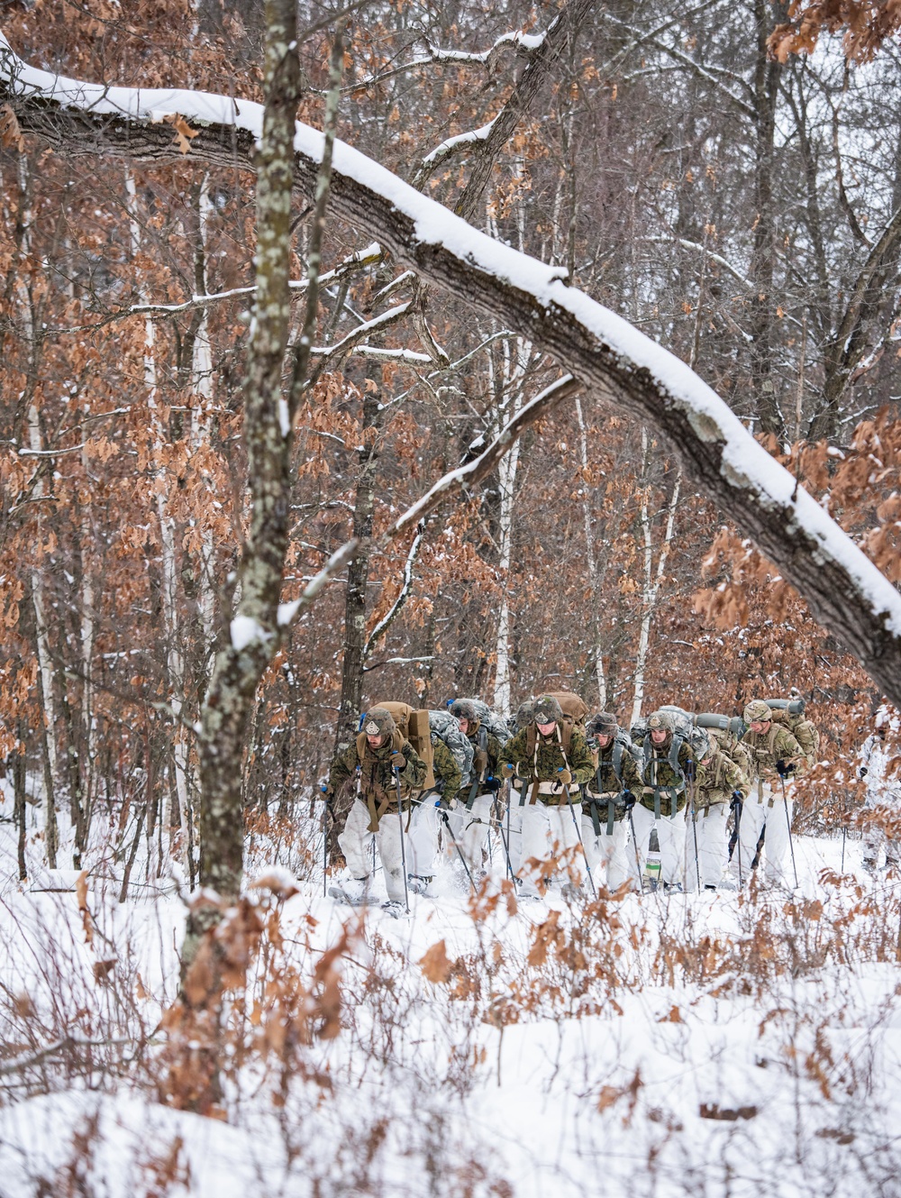 Cold-Weather Operations Course Class 21-03 at Fort McCoy, Wisconsin