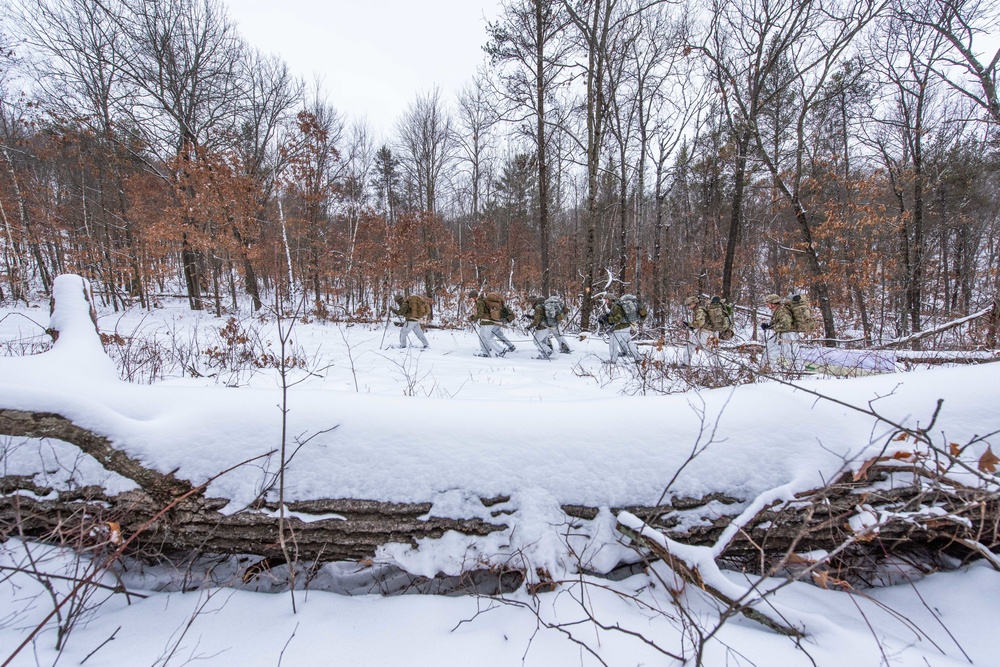 Cold-Weather Operations Course Class 21-03 at Fort McCoy, Wisconsin