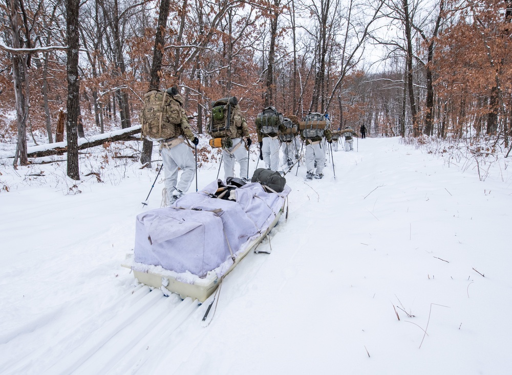 Cold-Weather Operations Course Class 21-03 at Fort McCoy, Wisconsin