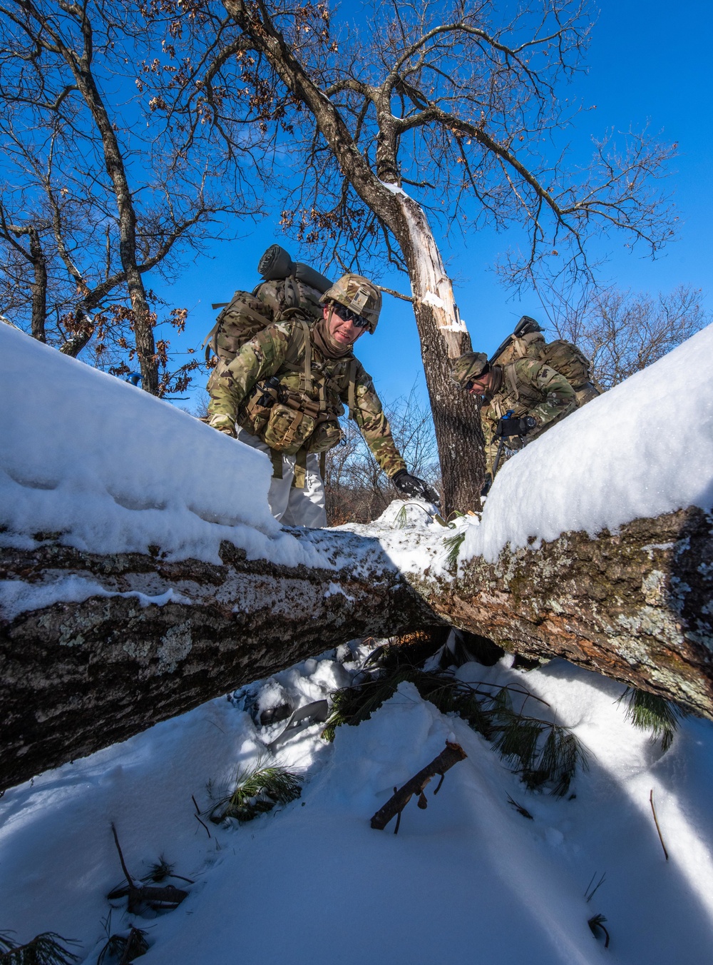 Cold-Weather Operations Course Class 21-03 at Fort McCoy, Wisconsin