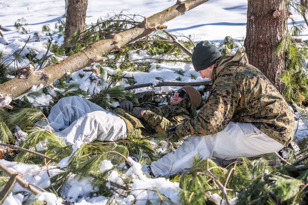 Cold-Weather Operations Course Class 21-03 at Fort McCoy, Wisconsin