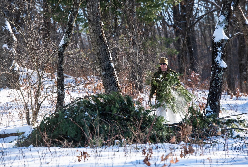 Cold-Weather Operations Course Class 21-03 at Fort McCoy, Wisconsin