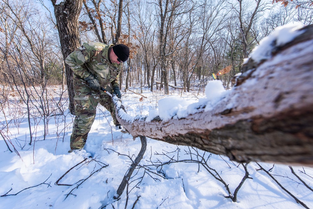 Cold-Weather Operations Course Class 21-03 at Fort McCoy, Wisconsin