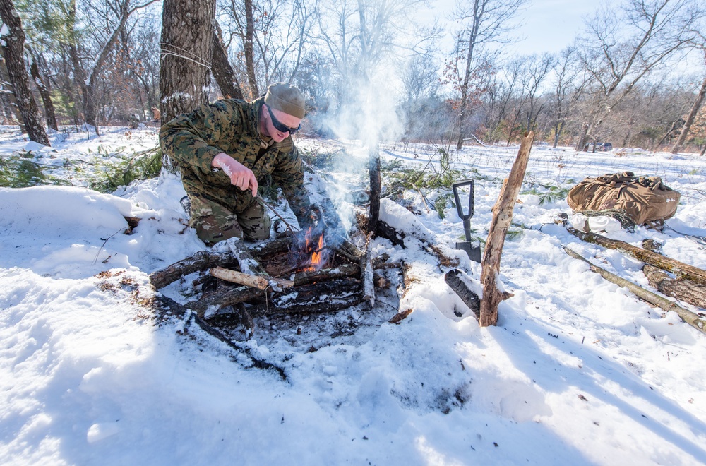 Cold-Weather Operations Course Class 21-03 at Fort McCoy, Wisconsin