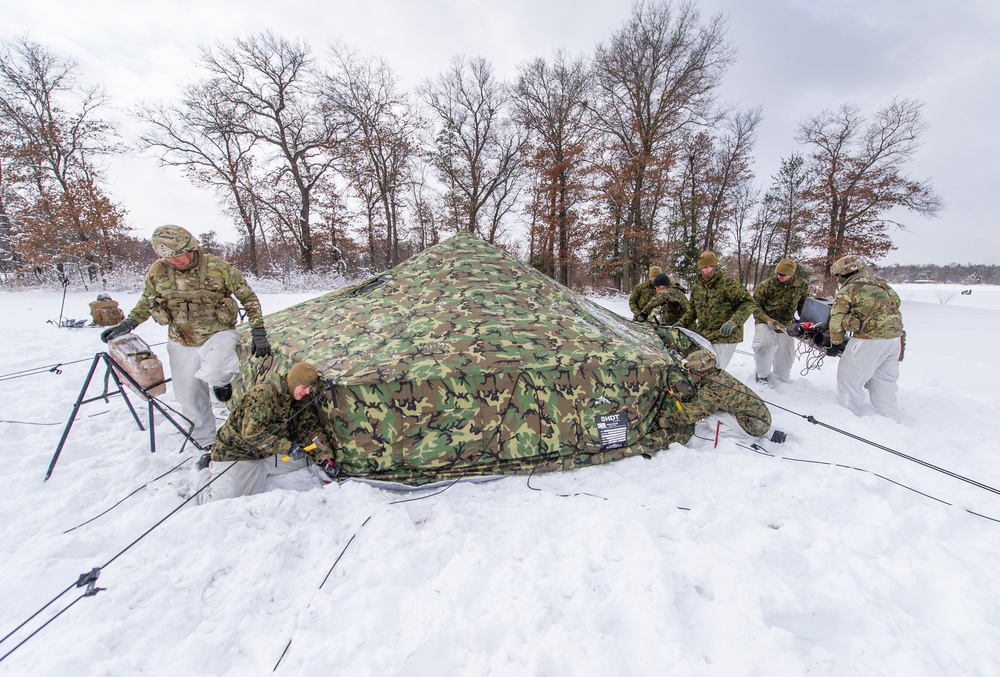 Cold-Weather Operations Course Class 21-03 at Fort McCoy, Wisconsin